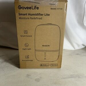 GoveeLife H7140 Smart Humidifier,3L Top Fill Cool Mist Humidifier New
